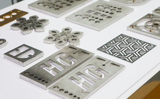 上海滬工激光切割機切割樣件